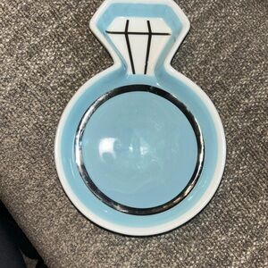 Kate Aspen Blue and White Vanity Tray